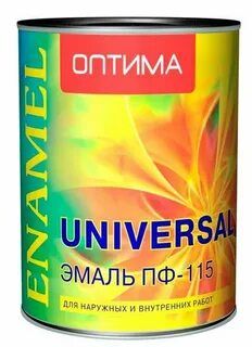 Эмаль пф-115 Оптима черная