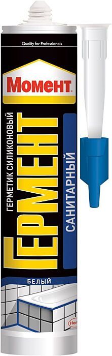 Герметик сил Момент Санитарн белый 280мл