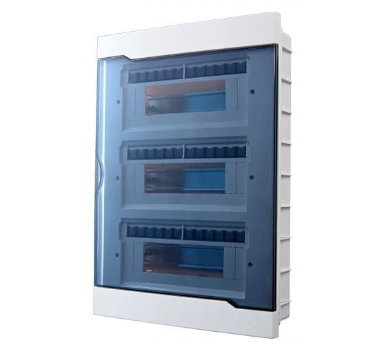 Бокс с прозрачной крышкой Lezard ЩРВ-П-36 для внутренней установки 36-и модульных устройств 730-1000-036