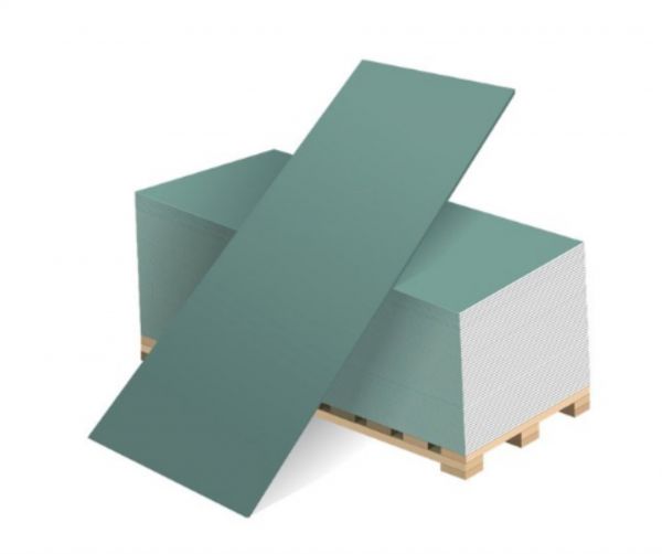 ГИПС Влагостойкий на стене тип H2-УК 12,5-1200-2500 ВОЛМА