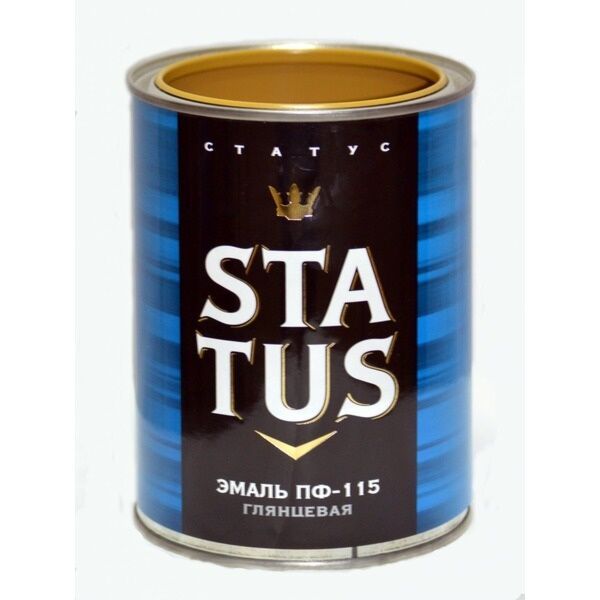Эмаль ПФ-115 STATUS голубая