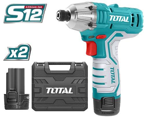 Аккумуляторный ударный шуруповерт Li-ion TIRLI1201