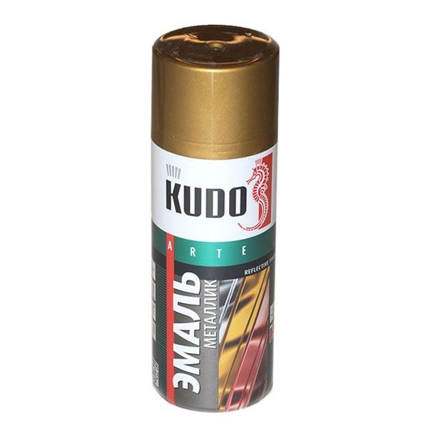 KUDO Эмаль металлик ЗОЛОТО