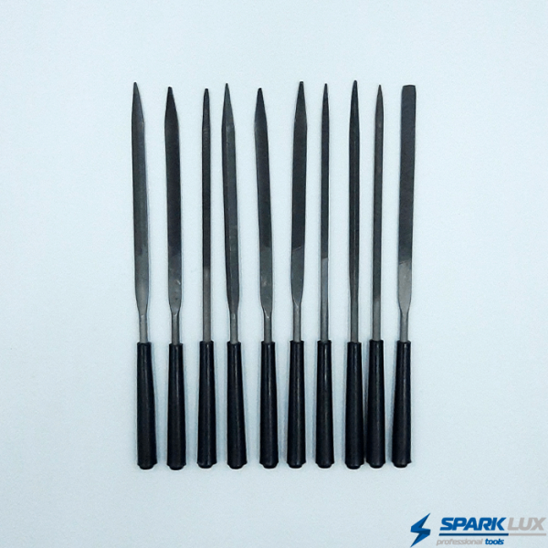 Набор надфилей алмазных Spark Lux, 140 х 50 х 3 мм