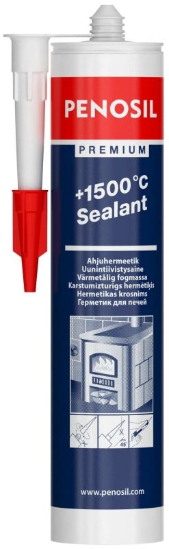 Герметик ПЕНОСИЛ +1500С жаростойкий 310мл