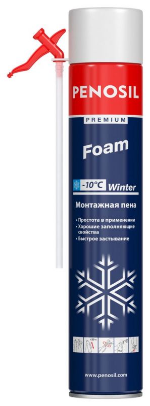 Penosil Premium FOAM, бытовая монтажная пена 750 мл, ЗИМА